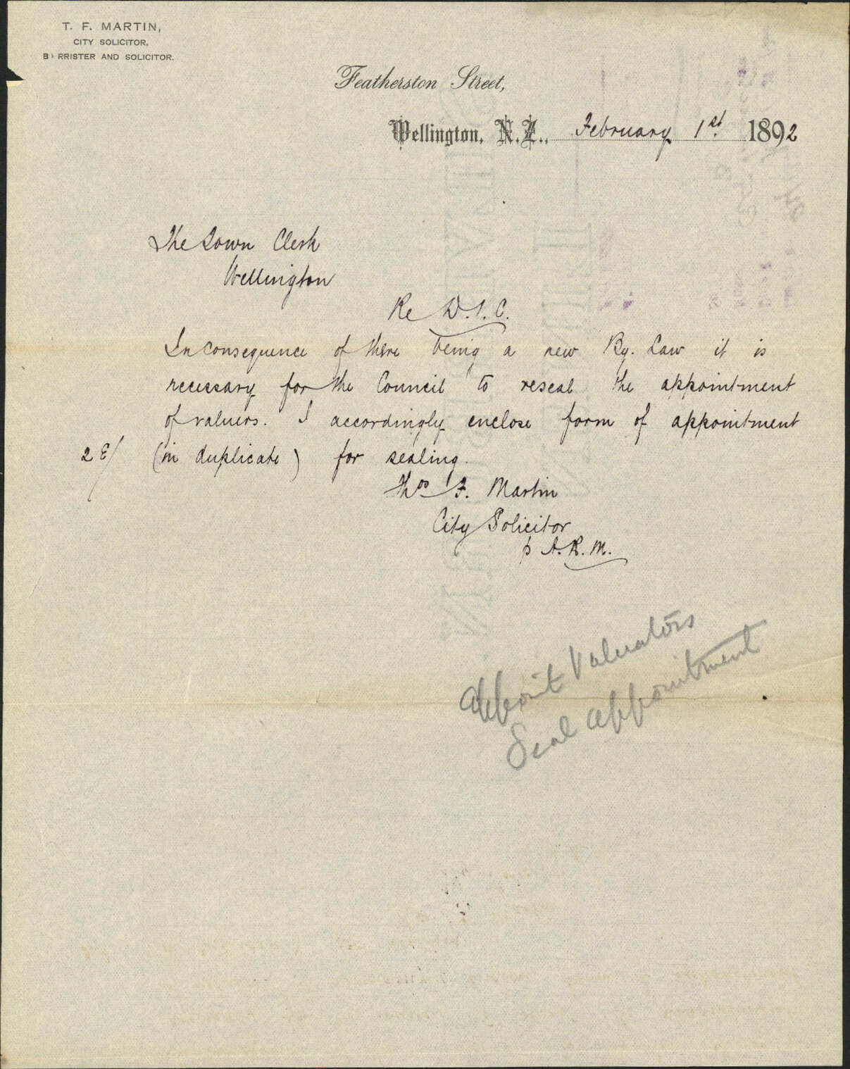 D I C leases - City Solicitor