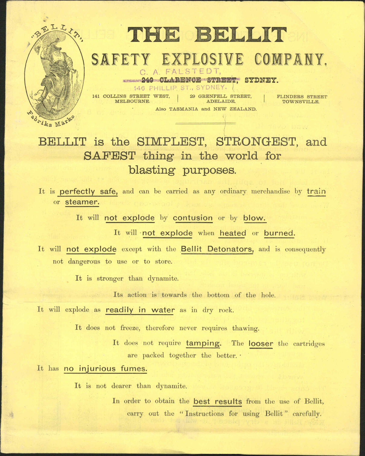 Sundry Matters - Inspector of Dangerous Goods etc