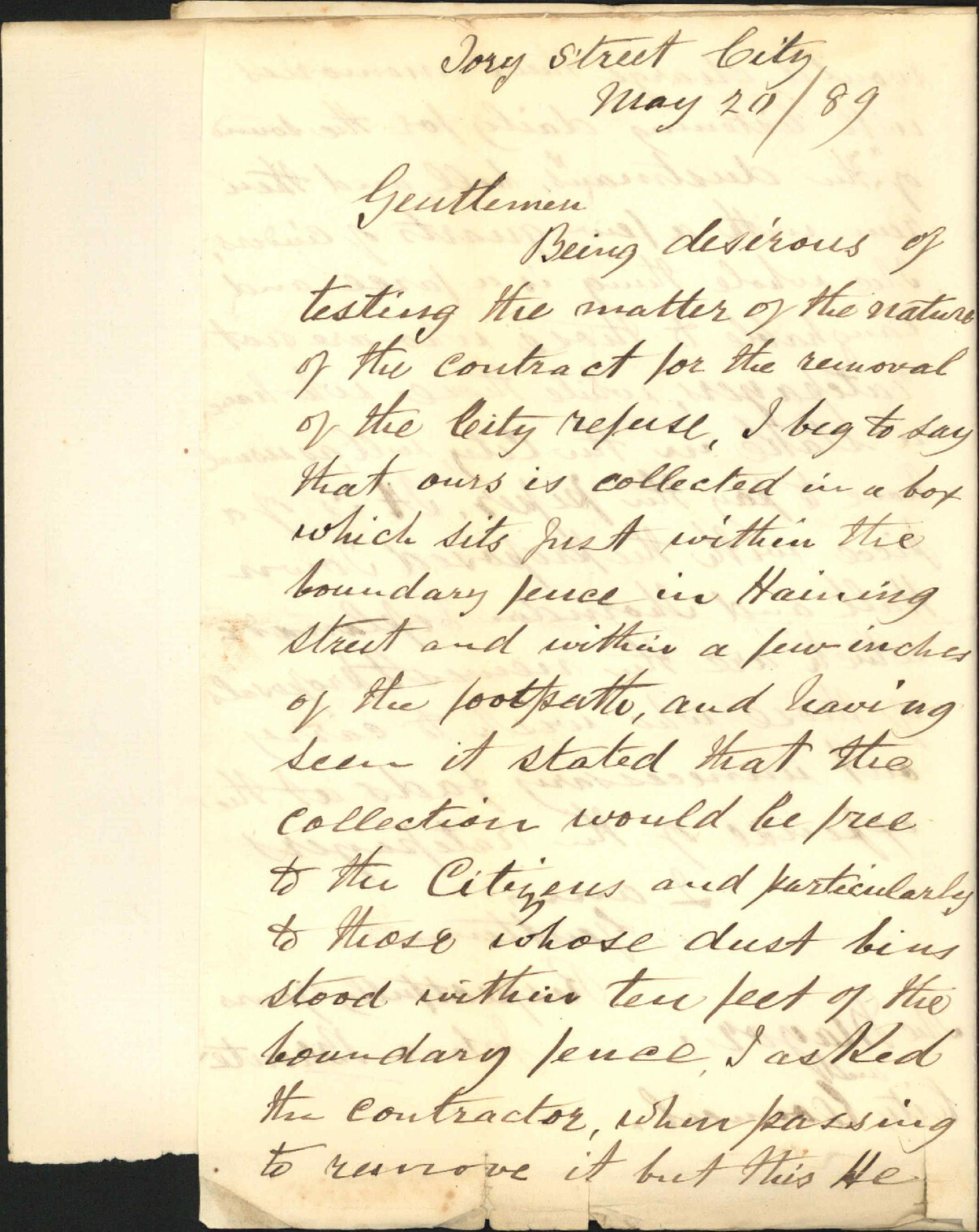 Collection of refuse - John Bronte