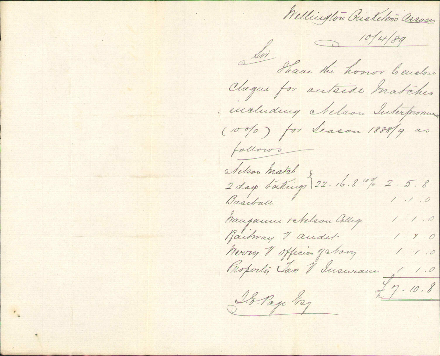 Basin reserve - Wellington Cricketers Association