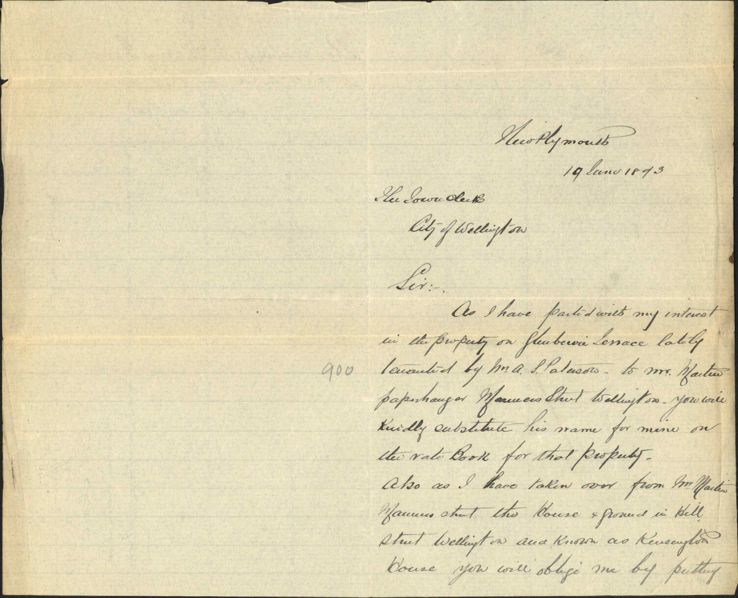 Asking alteration of Burgess Roll - C S Nixon