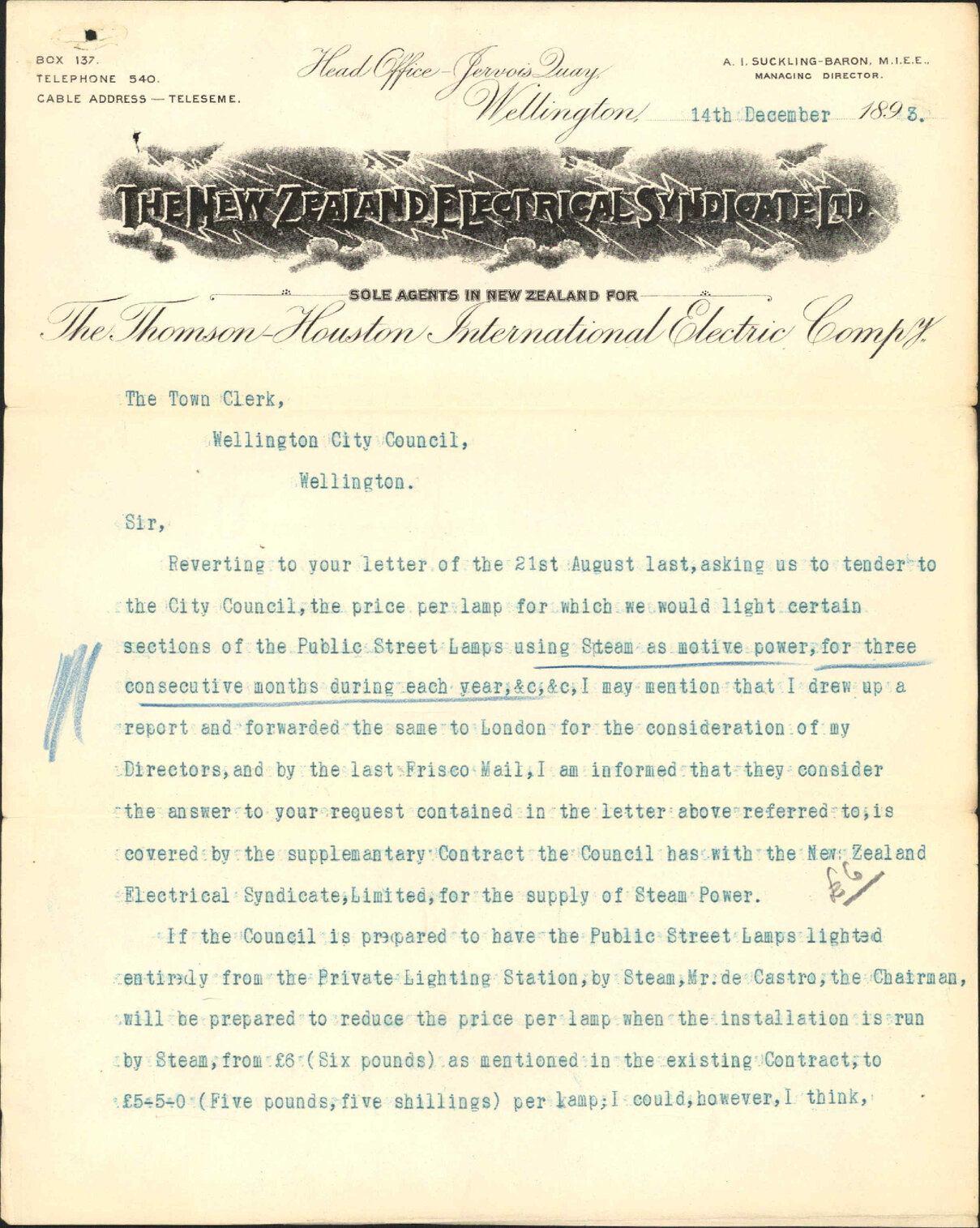 Street lighting - New Zealand Electrical Syndicate