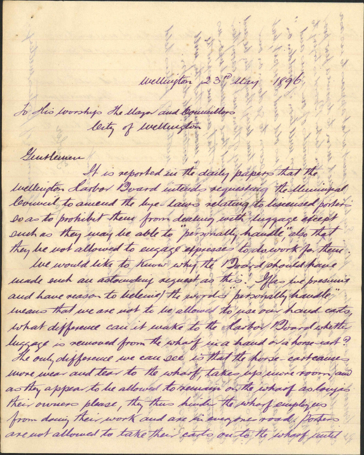 Porters and expressmen - James Fowler and others