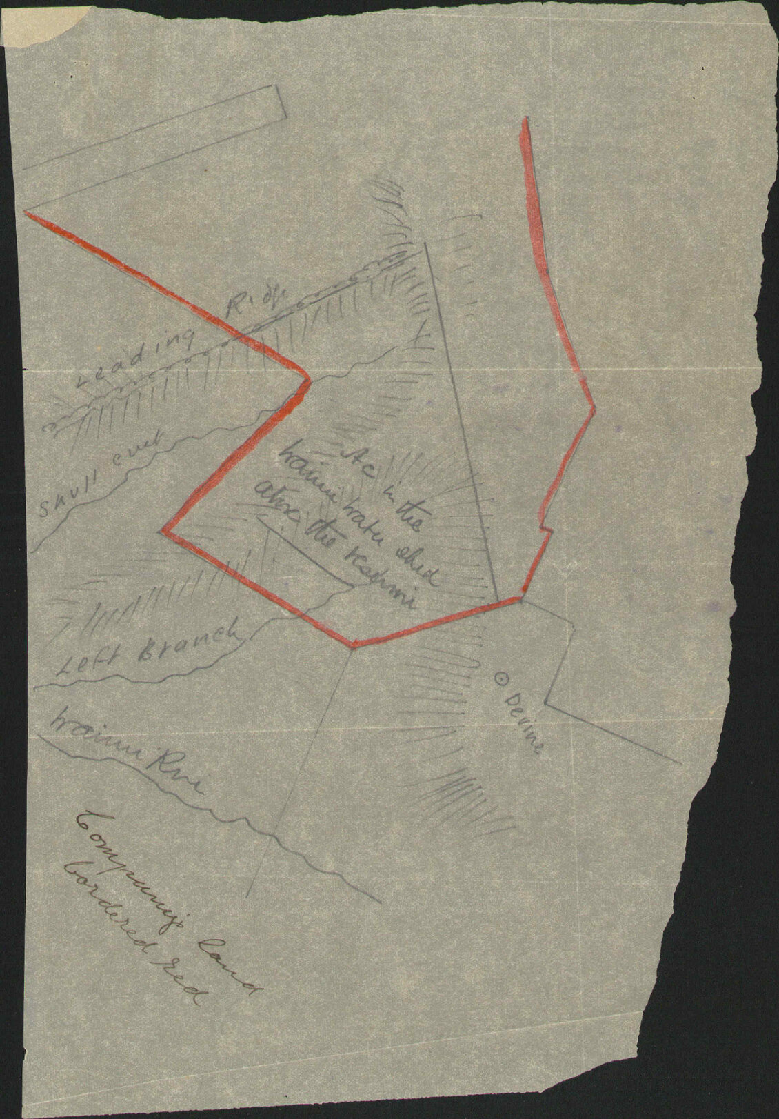 Land at Wainui [Wainuiomata] - D Dick Junior