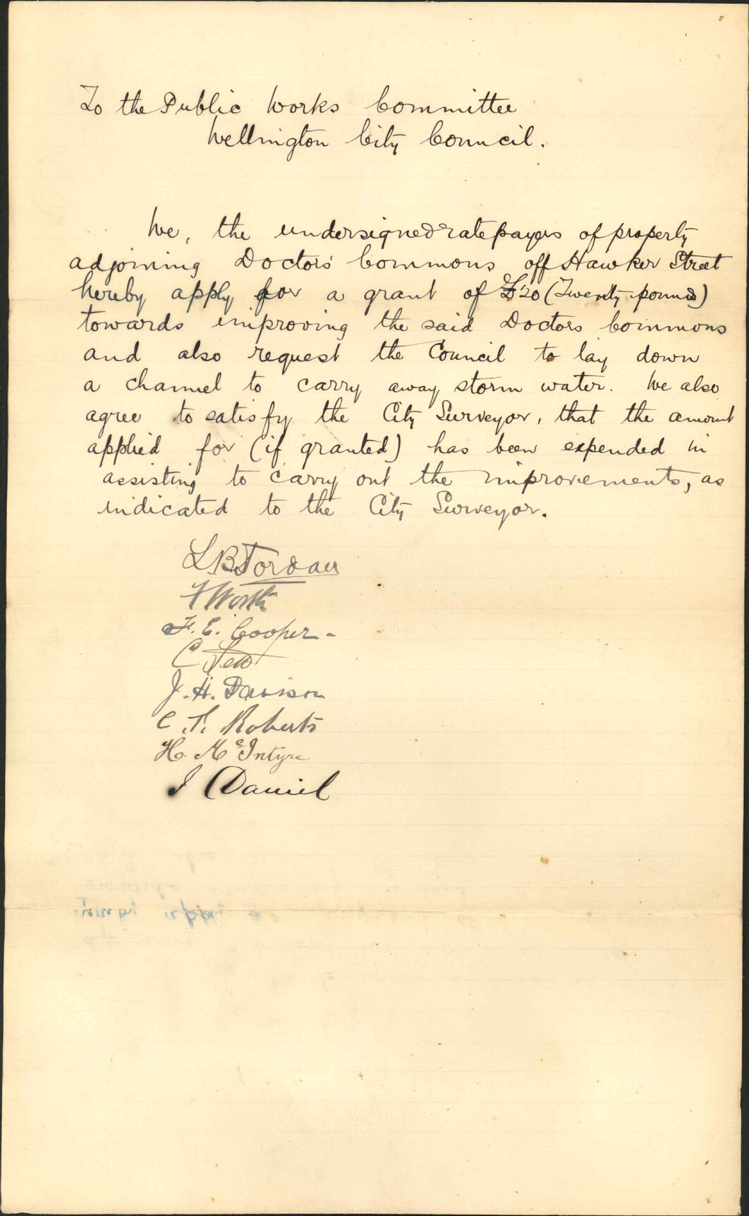 Further regarding Doctors Commons - L B Jordan and others