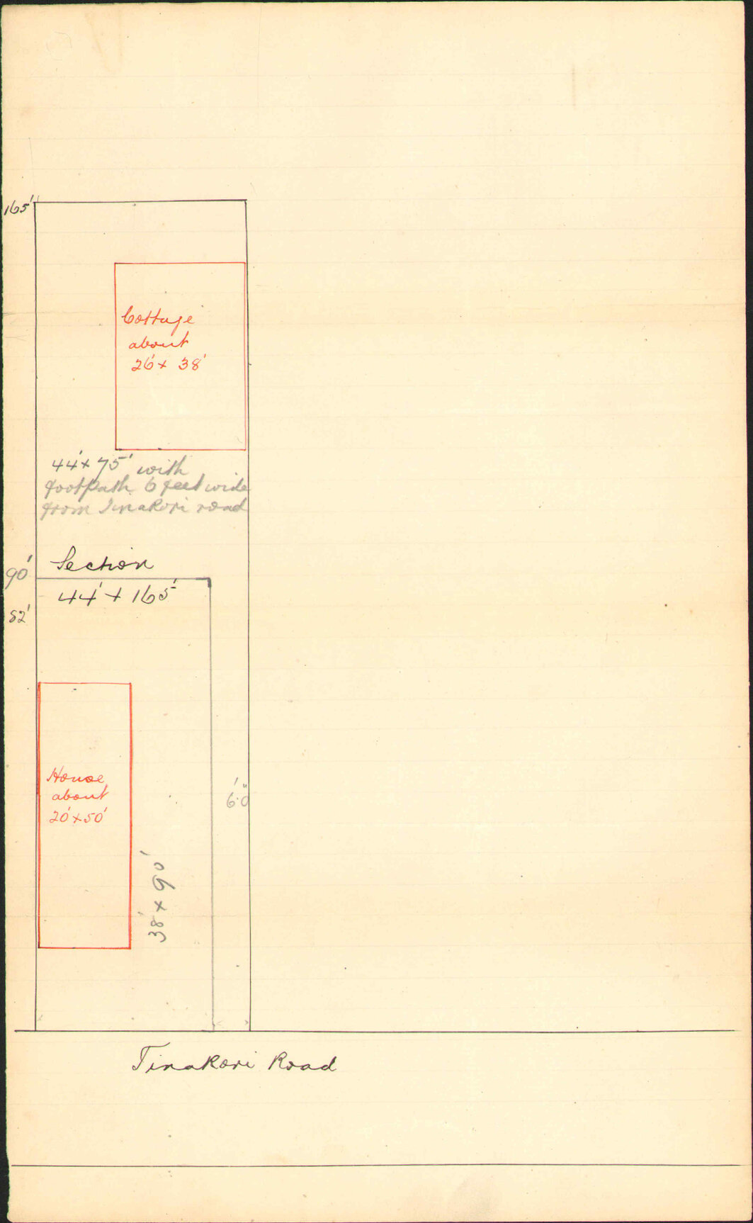 Further re his application for leave to build - W B Fisher