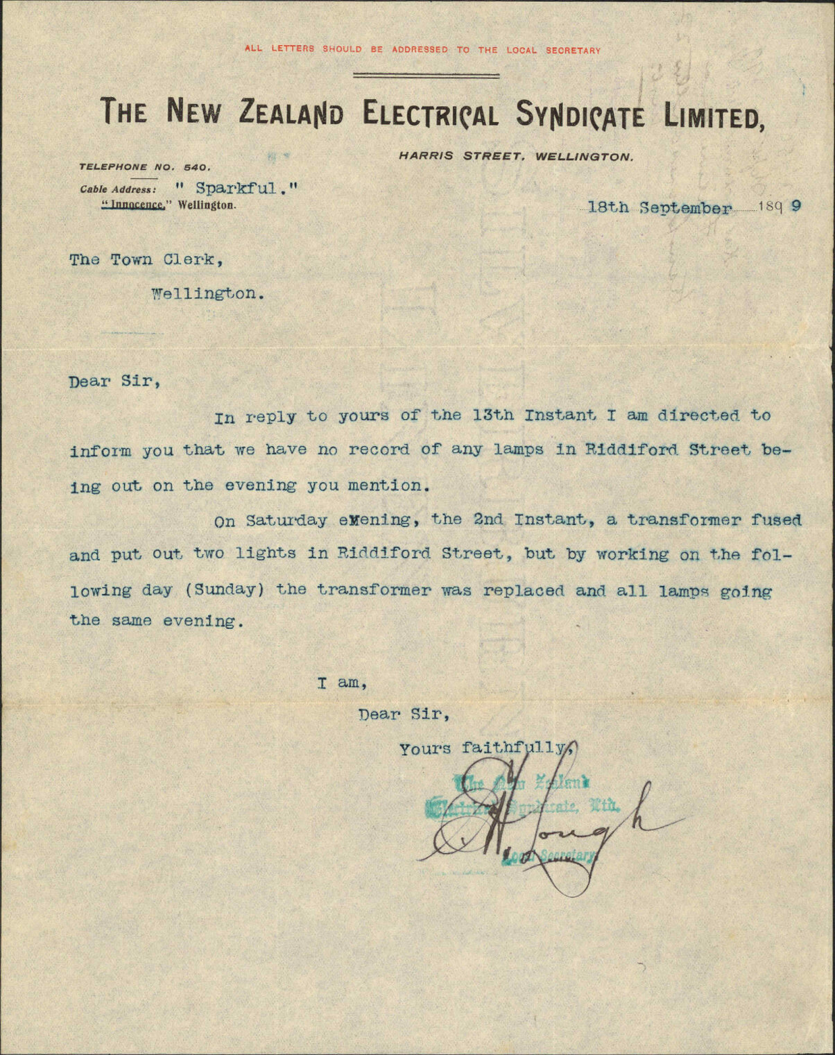Failure of a transformer on the 2nd inst - New Zealand Electrical Syndicate