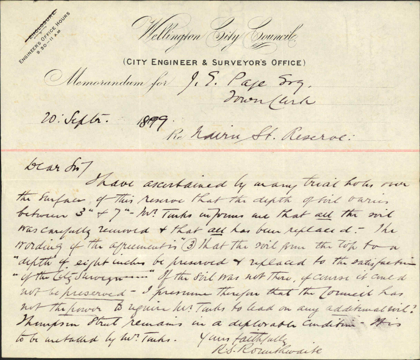 Nairn Street reserve - E Tonks