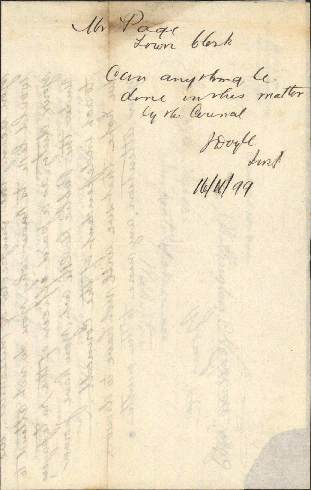 Complaint of smoke from Robertson &amp; Leos foundry - Inspector of Nuisances