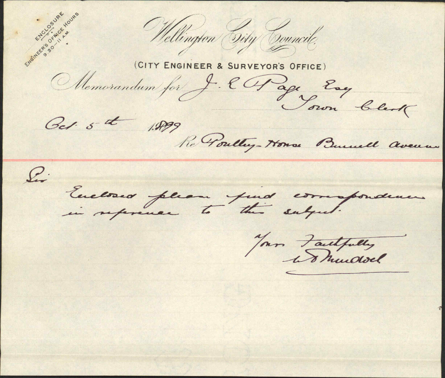 Poultry house at Burrell Avenue - G Fitzgerald