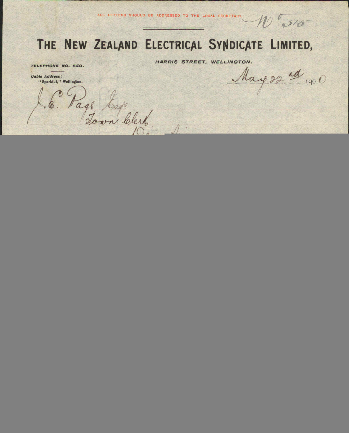 Report regarding urinal lamps - New Zealand Electrical Syndicate