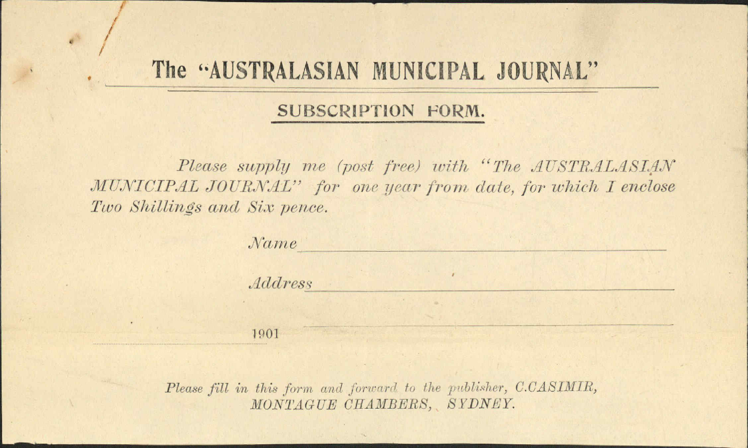 Their publication - Australasian Municipal Journal