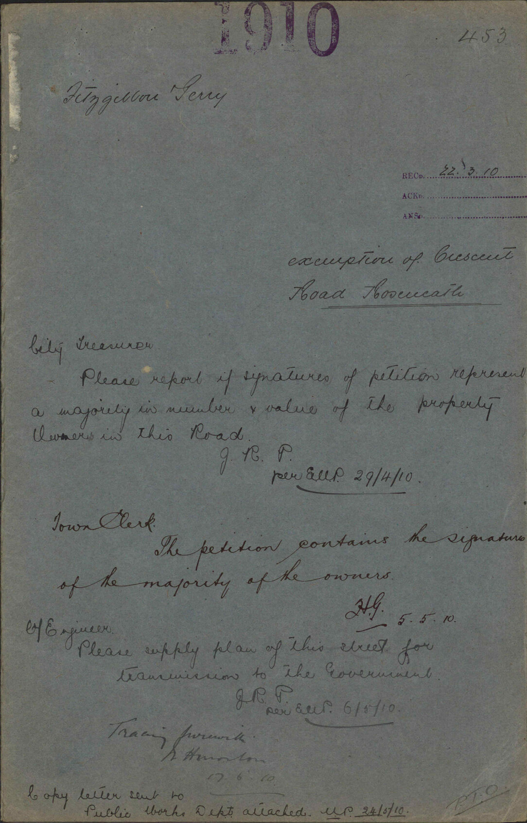Exemption of Crescent Road, Roseneath - Fitzgibbon and Perry