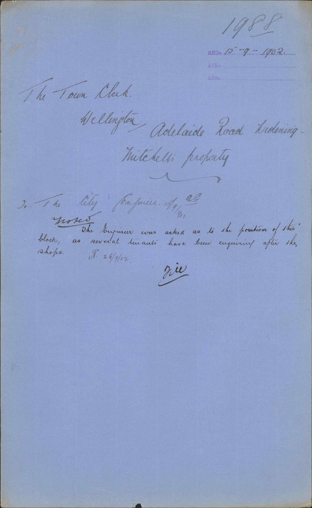 Adelaide Road widening, Mitchell