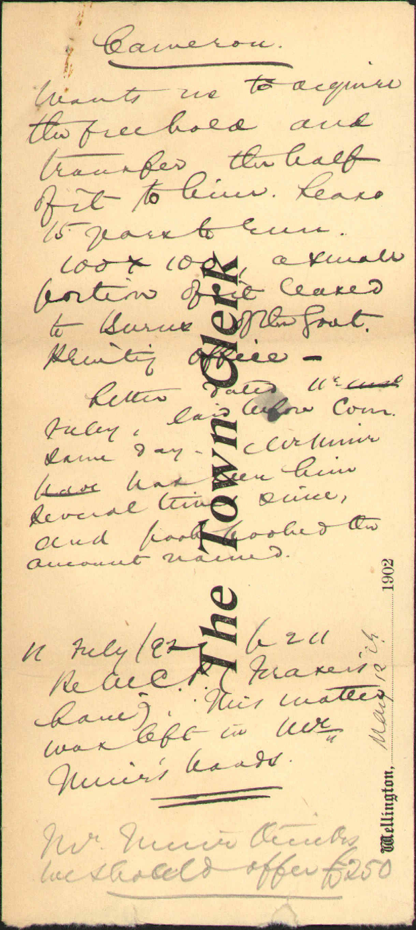 Property at Fraser's Lane