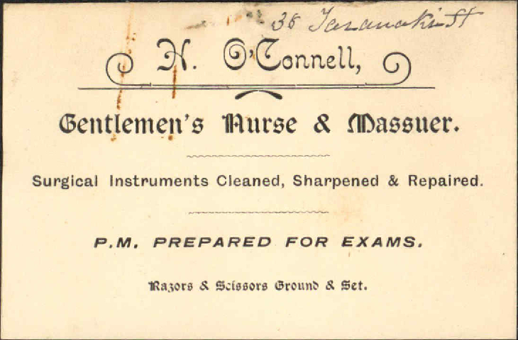 To the Town Clerk? from Dr Henry. Caretaker for the Morgue