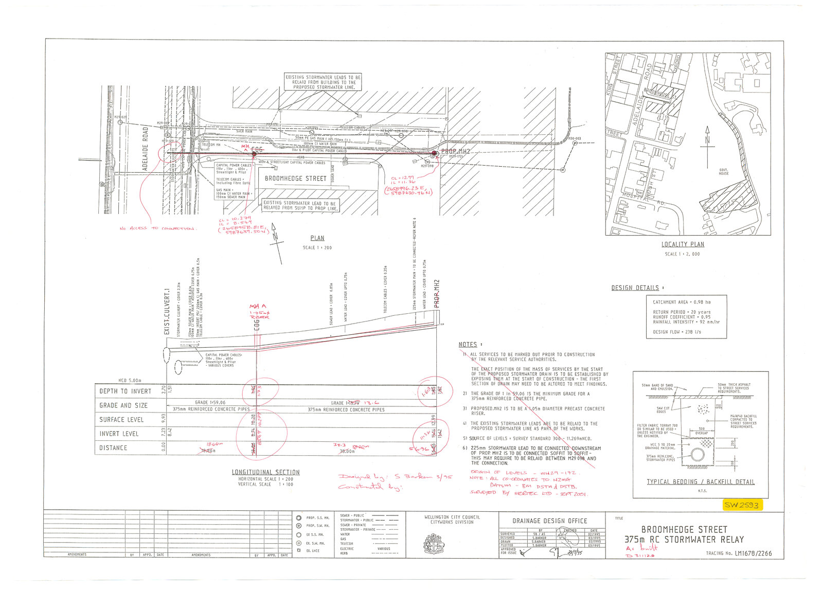 118-122 Oriental Parade, Stormwater Upgrade