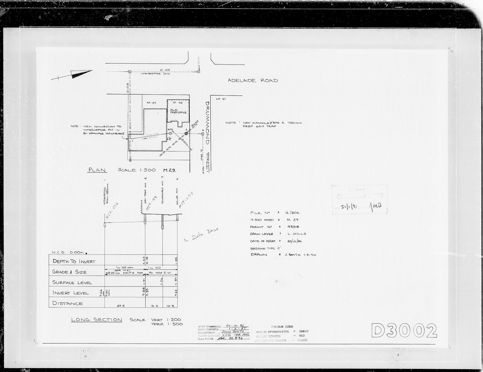 Adelaide Road, Drummond Street