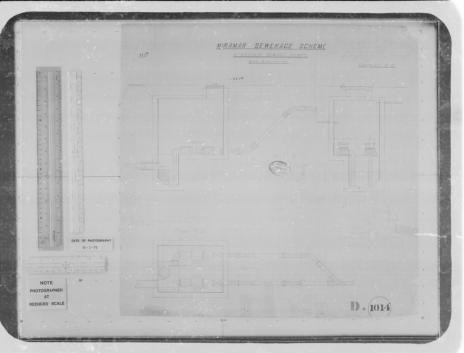 Miramar, Hydraulic sewage pumps
