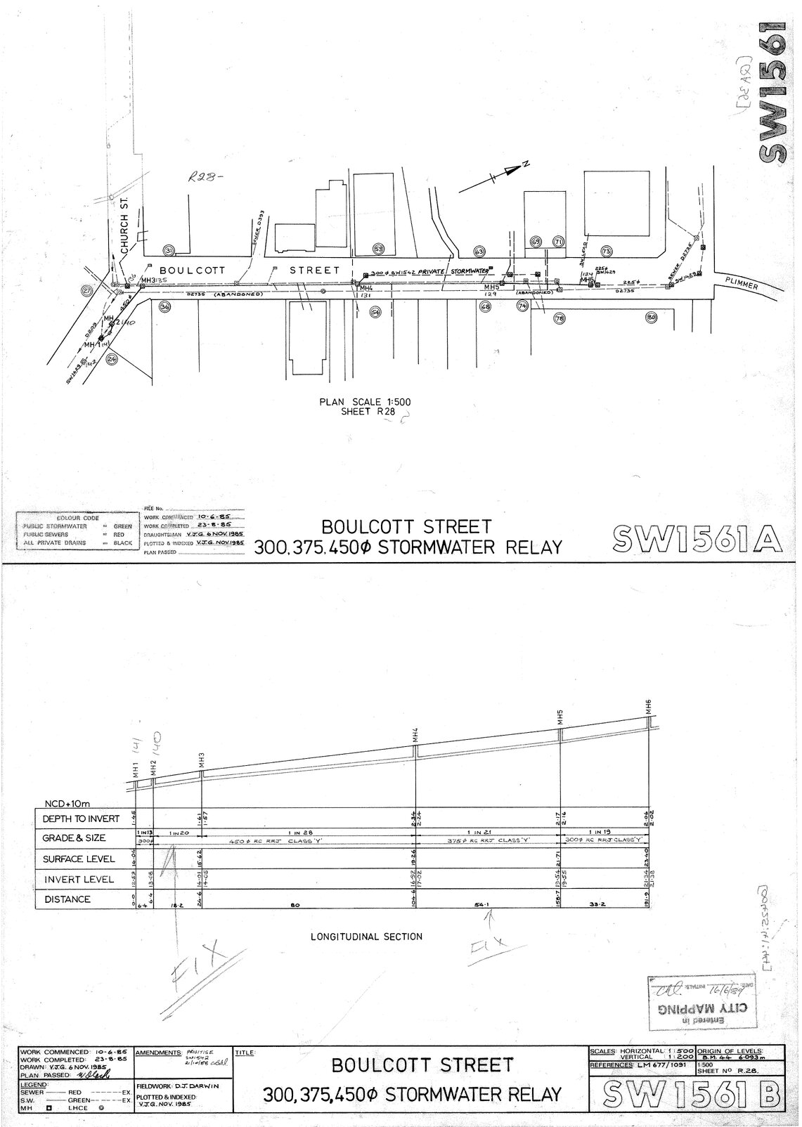 Stormwater, Boulcott Street
