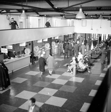 a. Interior of the Airport Terminal