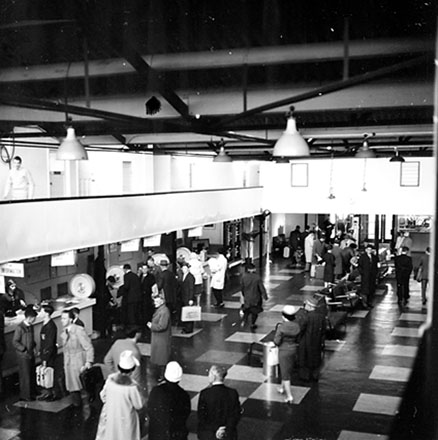 d. Interior of the Airport Terminal