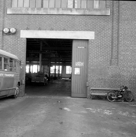 g. Car Barns, Kilbirnie Transport Workshop