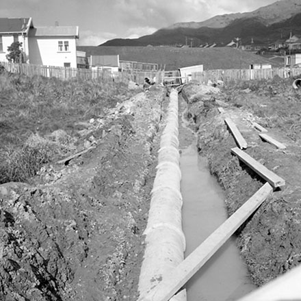 b. Drainage, Bannister Avenue