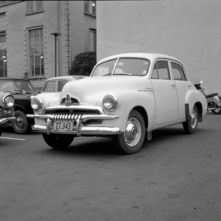 d. Motor vehicle, registration number 27-943