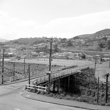 a. Old stock yards on the corner of Moorefield Road, Johnsonville