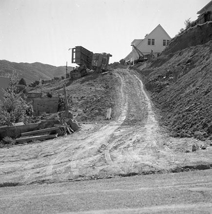 b. 90 Fraser Avenue, truck accident