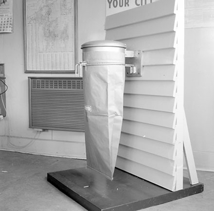 b. New type of refuse bins