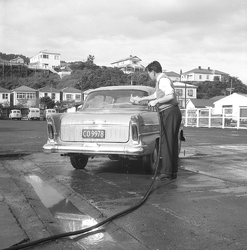 b. Car washing