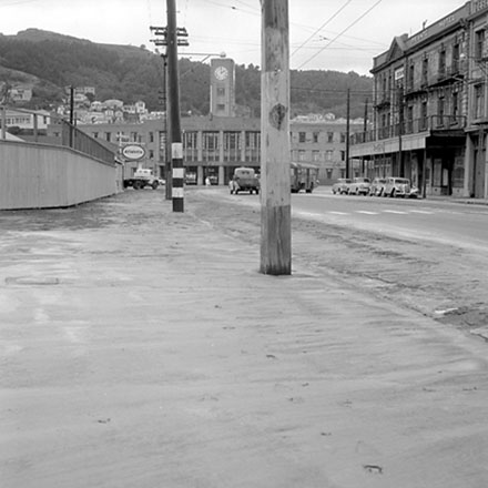 a. Storm damage, Wakefield Street, Blair Street, Majoribanks Street, Mount Victoria