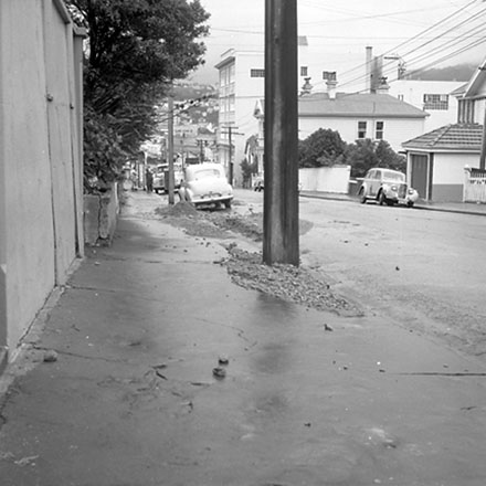 c. Storm damage, Wakefield Street, Blair Street, Majoribanks Street, Mount Victoria