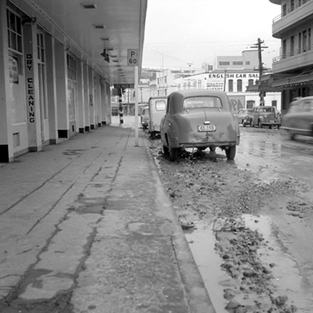 g. Storm damage, Wakefield Street, Blair Street, Majoribanks Street, Mount Victoria