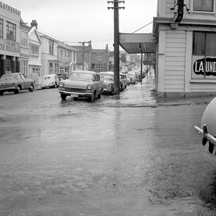 h. Storm damage, Wakefield Street, Blair Street, Majoribanks Street, Mount Victoria