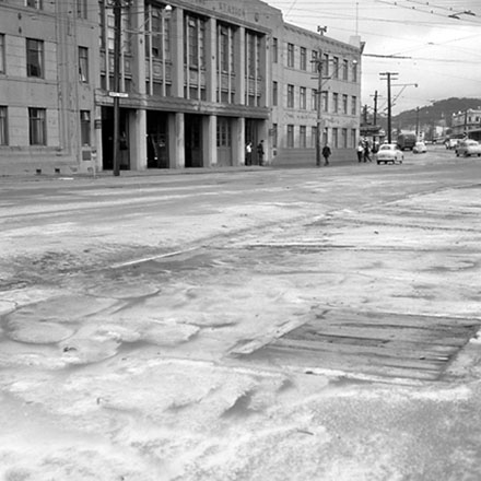 j. Storm damage, Wakefield Street, Blair Street, Majoribanks Street, Mount Victoria