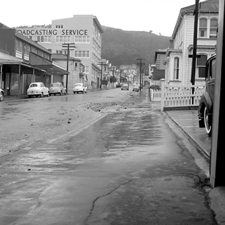 k. Storm damage, Wakefield Street, Blair Street, Majoribanks Street, Mount Victoria