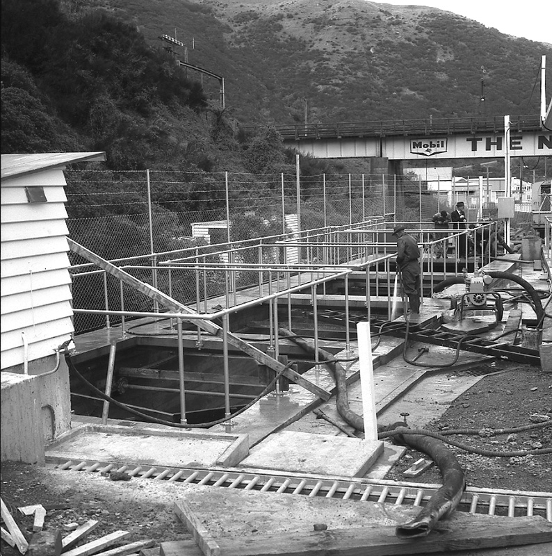 d. Job 9226 Drainage [north of the railway bridge at Ngauranga Gorge]
