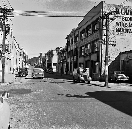 e. Commercial buildings south of Ebor Street, motor vehicles