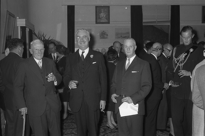 as. Presentation of Medals to Councillors, His Excellency Sir Bernard Fergusson. Council Chambers