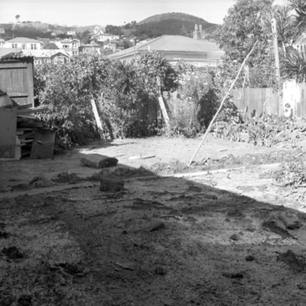 e. Storm damage, Ridgeway subdivision