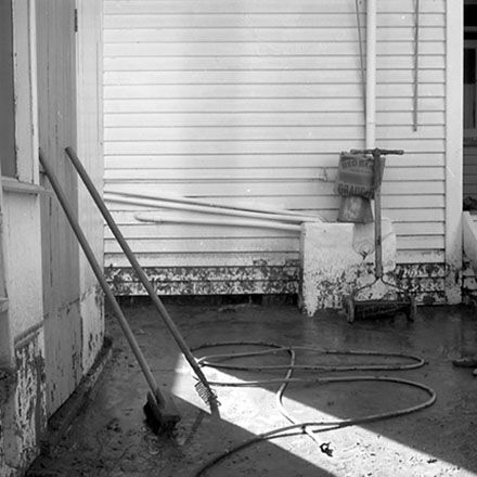 f. Storm damage, Ridgeway subdivision