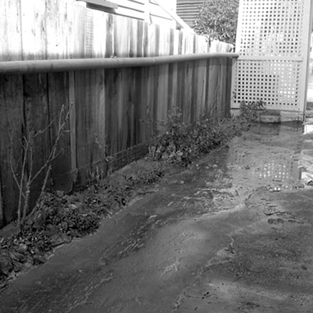 i. Storm damage, Ridgeway subdivision