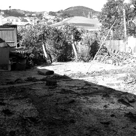 j. Storm damage, Ridgeway subdivision