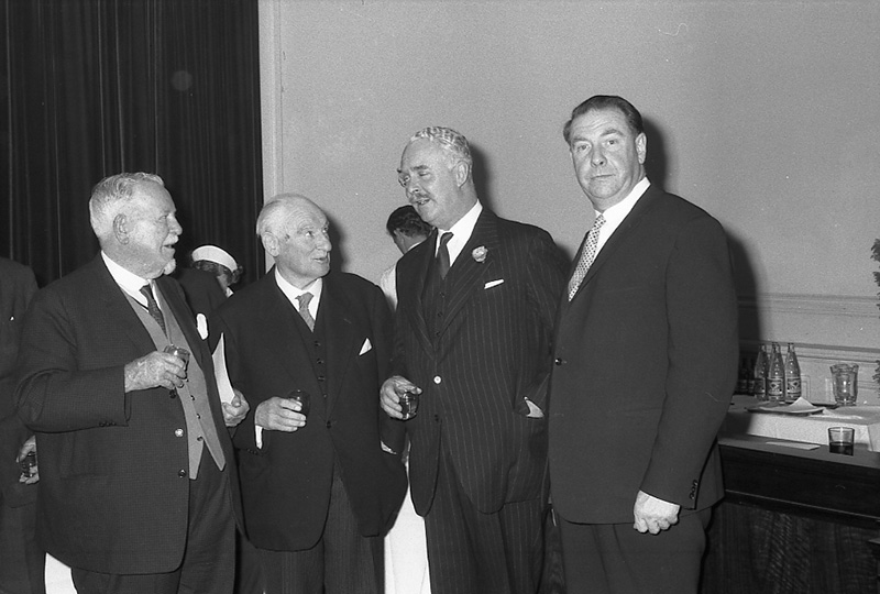 bd. Presentation of Medals to Councillors, His Excellency Sir Bernard Fergusson. Council Chambers