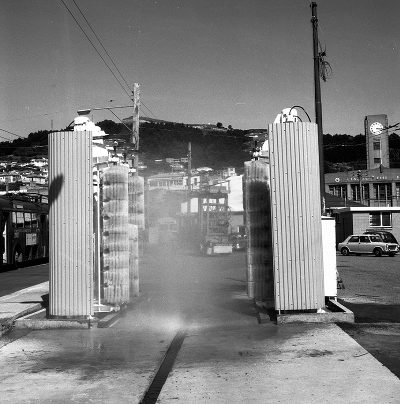 c. Bus washing machine