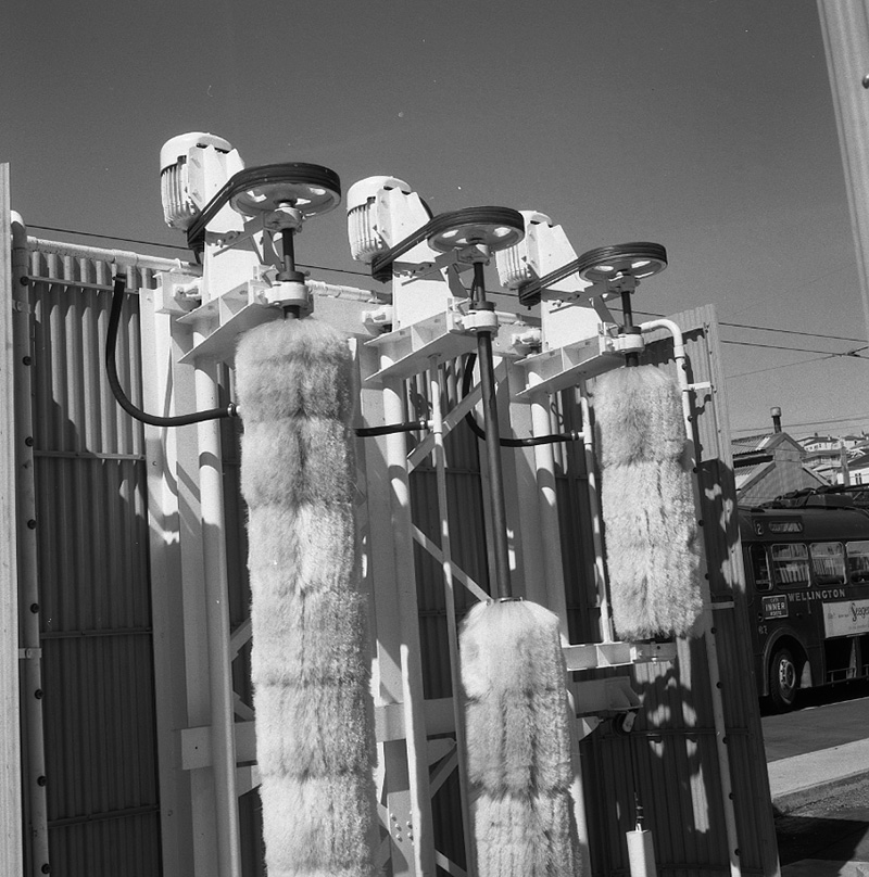 d. Bus washing machine