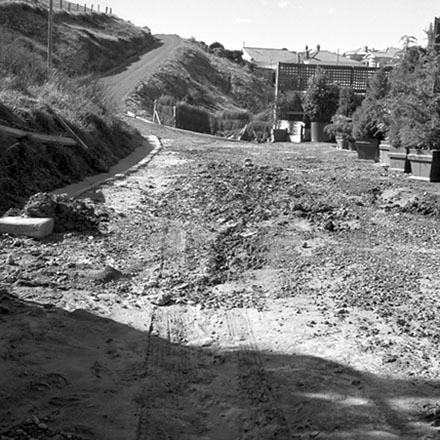d. Storm damage, Ridgeway subdivision